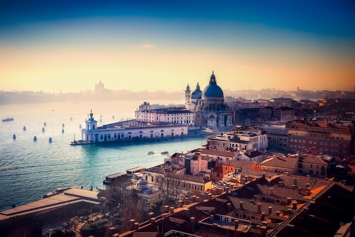 Venice, in January